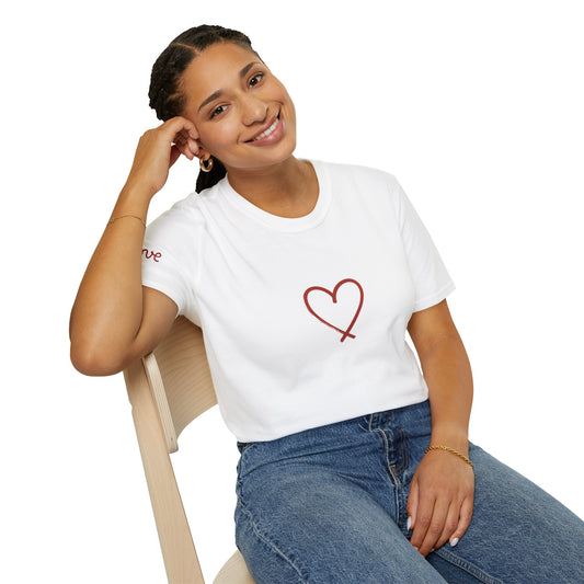 Unisex 'Love' Softstyle T-Shirt